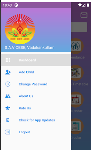 SAVSeniorSec School Screenshot 1