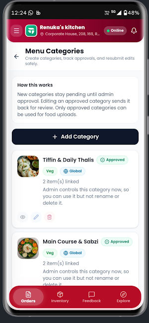 Tifora  Restaurant Screenshot 1