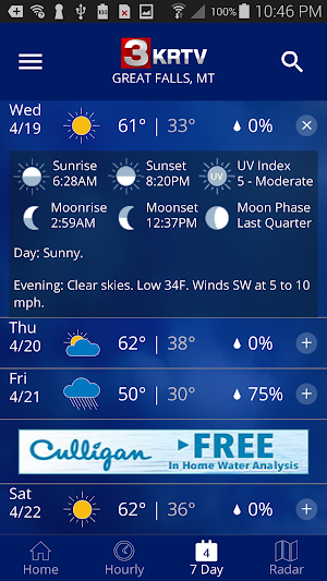 KRTV STORMTracker Weather App Screenshot 3