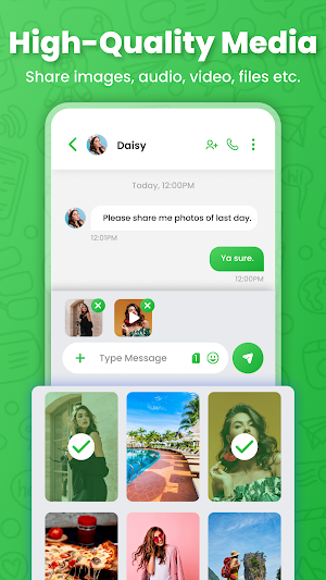SMS Messenger - Text Messaging Screenshot 3
