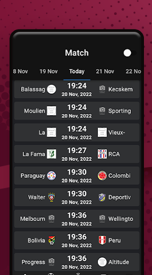 Football Statistics 2022 Screenshot 3