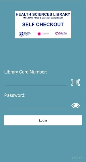 RMH Library Book Checkout Screenshot 0