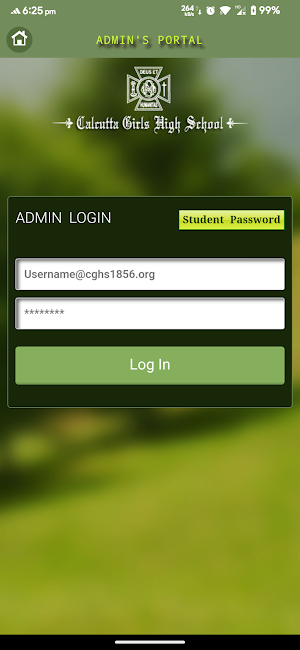 CGHS Admin Screenshot 1