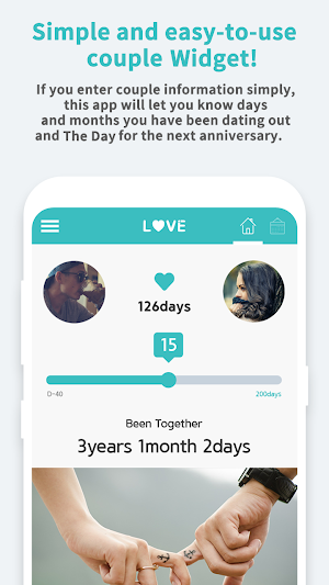 Couple Widget - Love Events Countdown Widget Screenshot 2