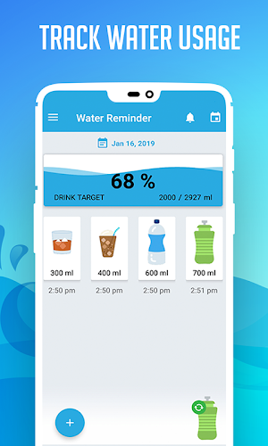 Drink Water Reminder: Tracker Screenshot 0