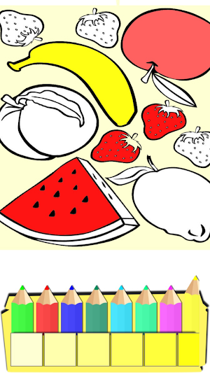 Apple Coloring Book For Kids Screenshot 1