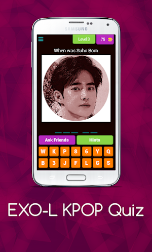EXO-L KPOP Quiz Screenshot 3