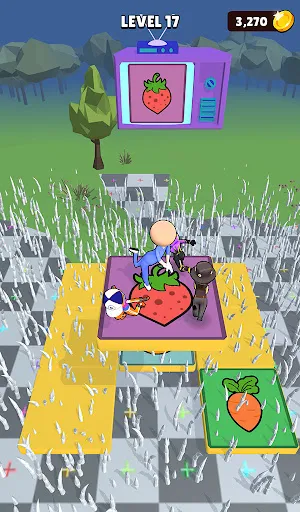 Bear Match Party-Fall Down IO Screenshot 0