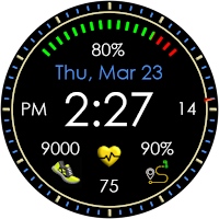 Iris4013 Digital Watch Face
