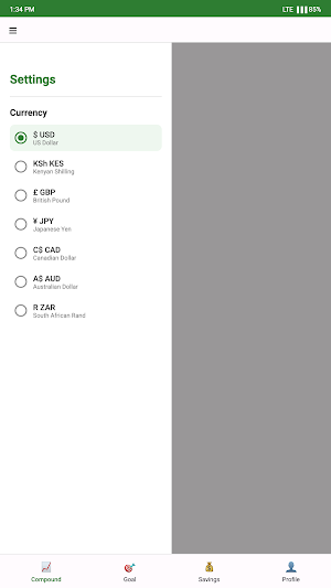 Personal Investment Calculator Screenshot 1