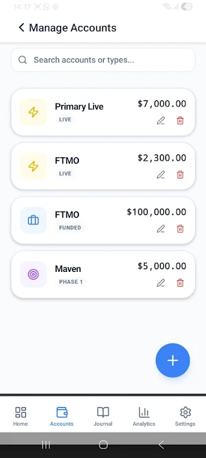 Consistent: Trading Journal Screenshot 2