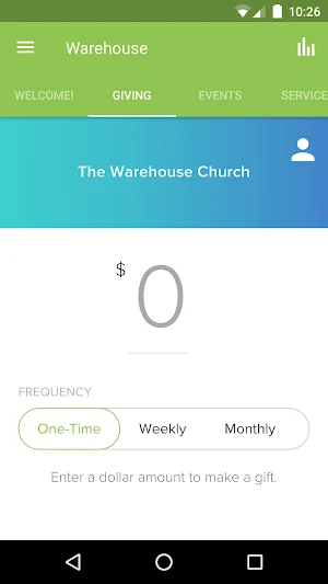 The Warehouse Church App Screenshot 1