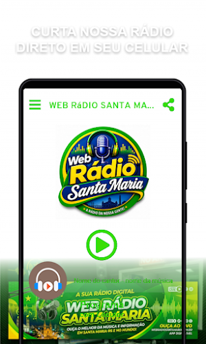 Web Rádio Santa Maria Screenshot 1