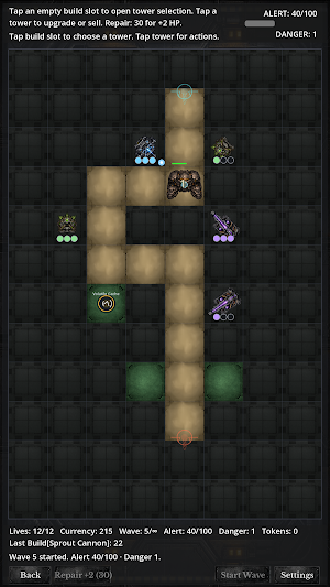 Terminal Bastion: TD Premium Screenshot 1