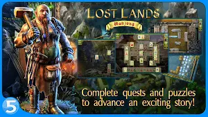 Lost Lands: Mahjong Premium Screenshot 1