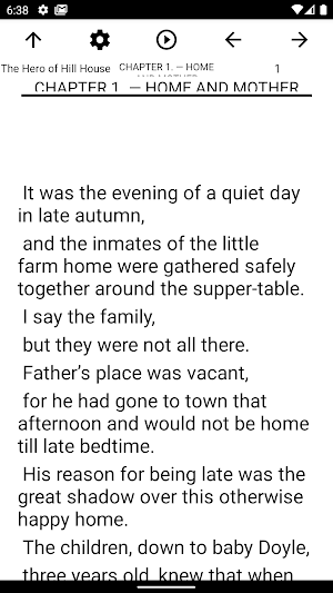 Book, The Hero of Hill House Screenshot 1