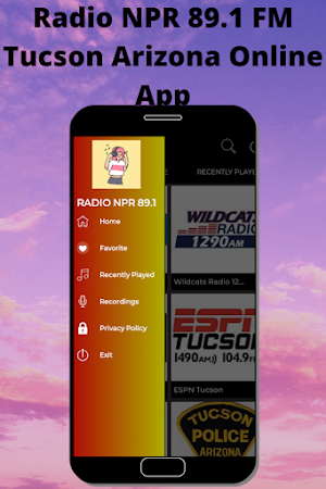 Radio Npr 89.1 Fm Tucson Arizona Online App Live Screenshot 2