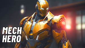iron robot game man superhero Screenshot 0
