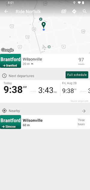 Ride Norfolk Bus - MonTransit Screenshot 1