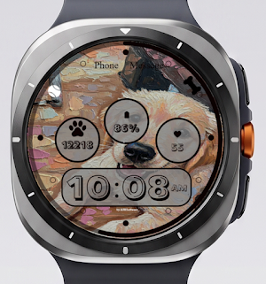 Golden Retriever Watch Face Screenshot 1