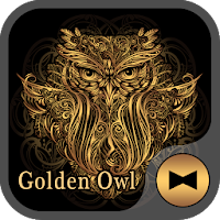 Cool Wallpaper Golden Owl Theme