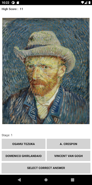 Art Quiz Guess the Artist Screenshot 1