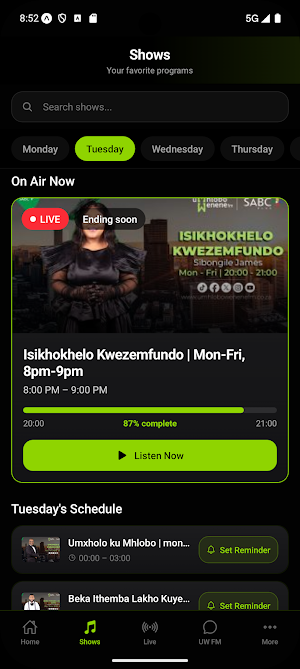 Umhlobo Wenene FM Screenshot 1