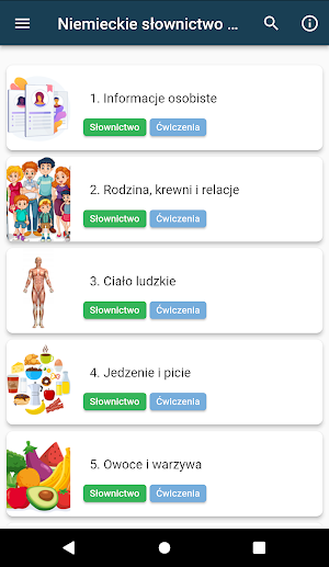 Niemiecki słówka część 1 Screenshot 0