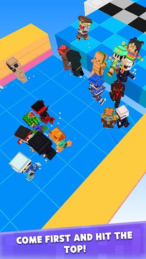 Blockman Party : 1 2 3 4 Player & Crowd Master Screenshot 1