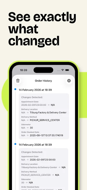 Delivery Status For Tesla Screenshot 2
