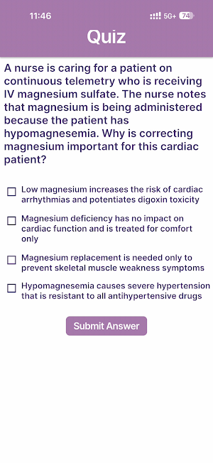 Pharmacology Quiz for Students Screenshot 2