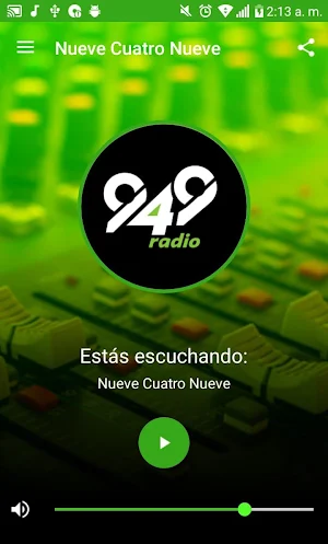 Nueve Cuatro Nueve Radio Screenshot 0