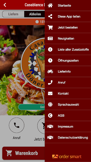 Casablanca Döner Pizzeria Screenshot 2