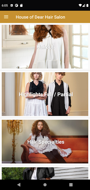 House of Dear Hair Salon Screenshot 1