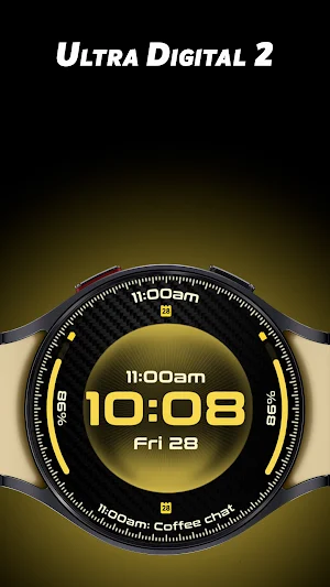 Ultra Digital 2 - Watch face Screenshot 0