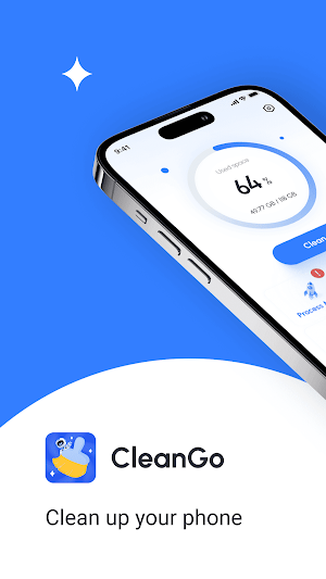 CleanGo - Junk files cleaner Screenshot 0