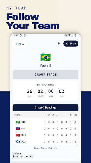 Bola 2026: World Cup Tracker Screenshot 2
