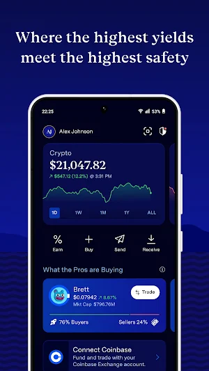 Kresus - Base Wallet Screenshot 0