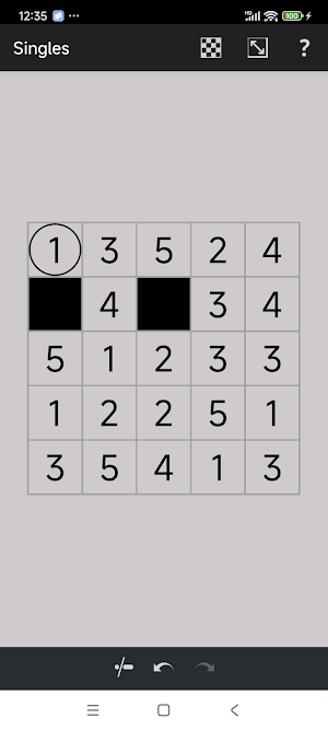Singles — Color Black White Screenshot 1