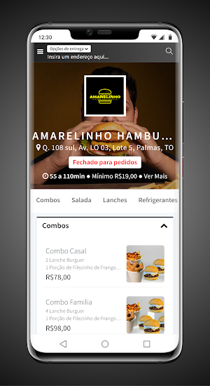 Amarelinho Hamburgueria Screenshot 0
