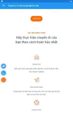 Thuê Xe 16 chỗ HàNội ĐặtXeViệt Screenshot 3