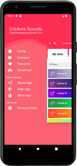 Crickets Sounds Screenshot 2