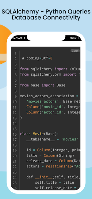 Learn SQLAlchemy- Python Query Screenshot 1