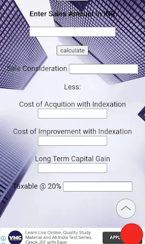 Capital Gain Screenshot 2