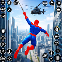 Spider Rope Hero: Rescue City