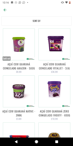 Produtos Brasileiros Screenshot 3