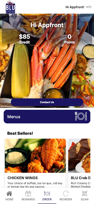 Blu Crabhouse & Raw Bar Screenshot 0