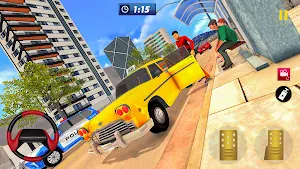 City Taxi Driving Evolution 3D Screenshot 0