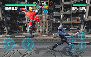 Dino Hero Fight Morphin Power Wars Legend Battle Screenshot 1