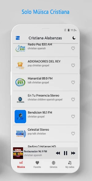 Musica Cristiana Alabanzas Screenshot 3